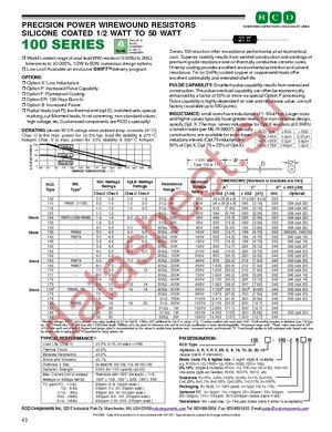 135-R500-FBW datasheet  